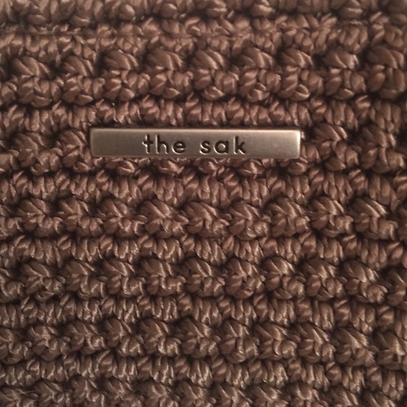 "The Sak" light brown shoulder bag - Picture 2 of 2