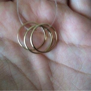 Gold Mid Rings