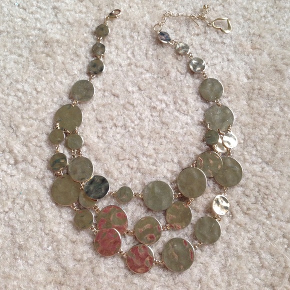 Gold plated necklace