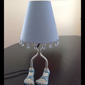 Blue Sandals Lamp
