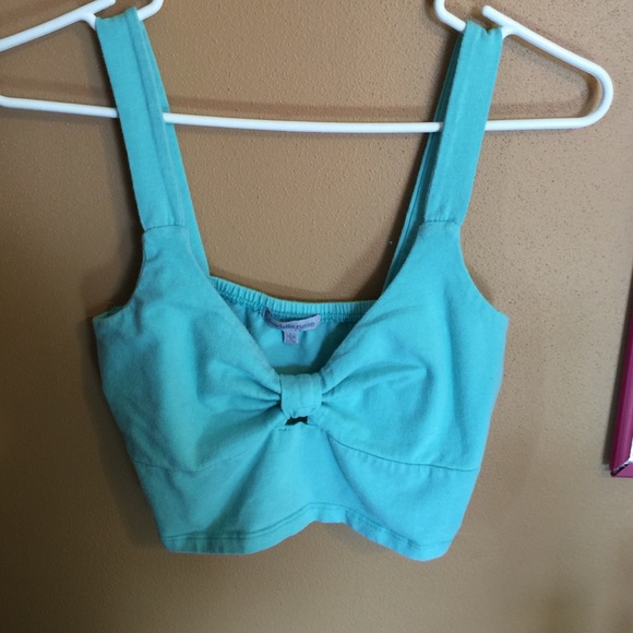 Charloutte Russe Bow Crop Top
