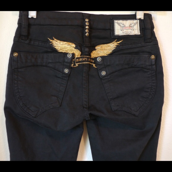 robin jeans with the wings