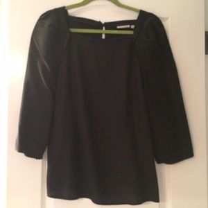 NWOT Black Halogen Blouse