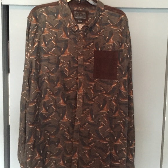Billabong "Duck Camo" Button Up