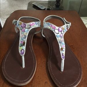 Embellished sandals