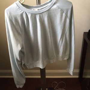 forever 21 blue sweatshirt