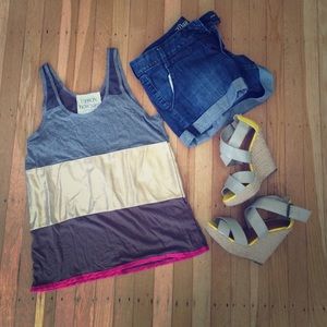 UO Color Block Tank