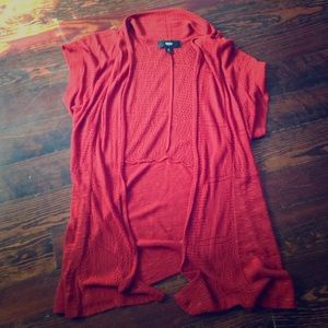 Rust colored Mossimo lightweight shawl