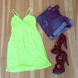 Neon Tank Dress