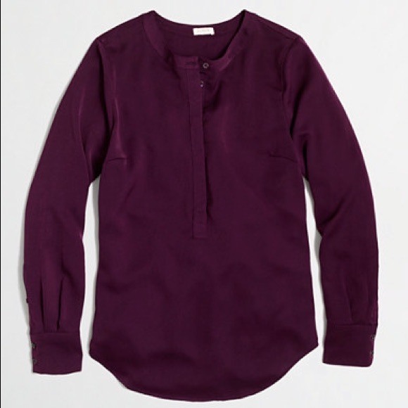 Jcrew  Draped Henley Tunic