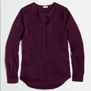 Jcrew  Draped Henley Tunic