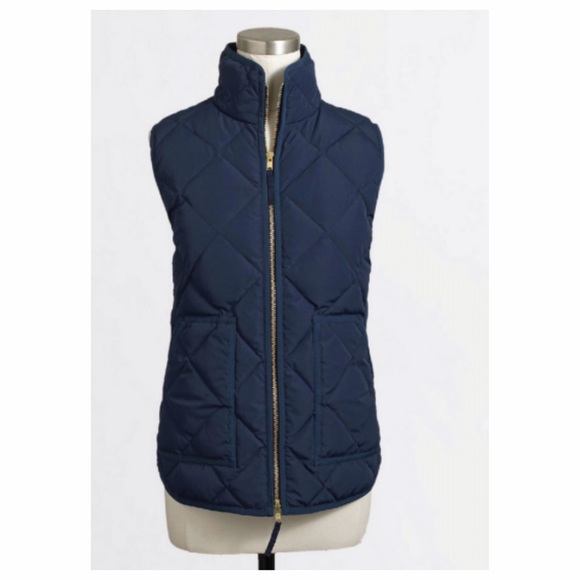 Jcrew Quilted puffer vest