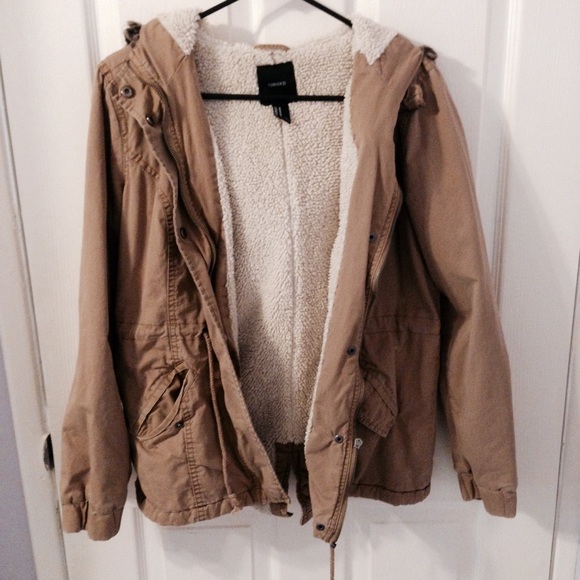 forever 21 tan jacket
