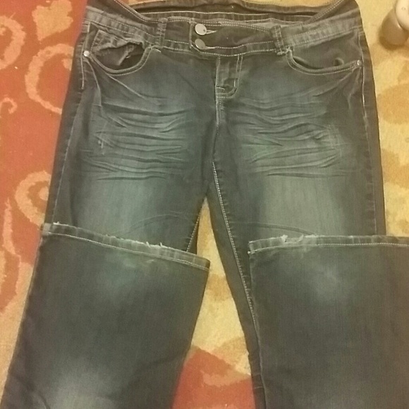 Black crystal Jeans