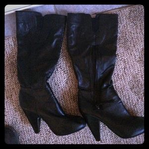 Black sexy boots size 10