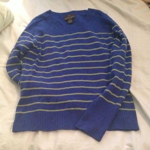 Striped cashmere sweater