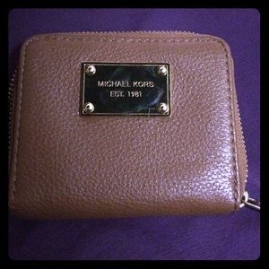 Brown Michael Kors wallet