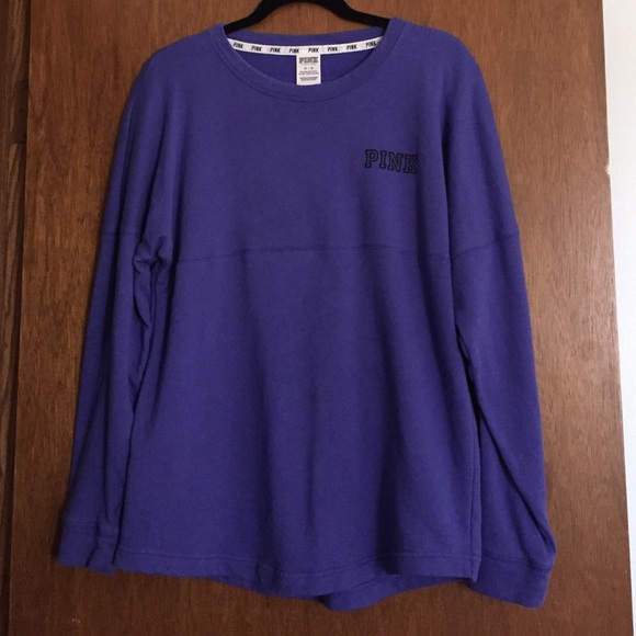 PINK Victoria's Secret Purple Crewneck