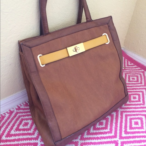 Brown ALDO tote like bag