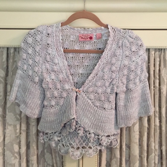 Cropped Knit Sweater