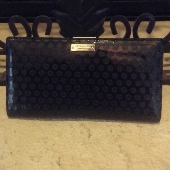 kate spade Clutches & Wallets - Kate Spade black/white wallet