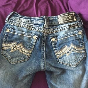 Boot cut miss me jeans