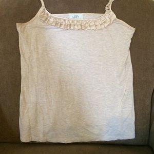 Beige tank