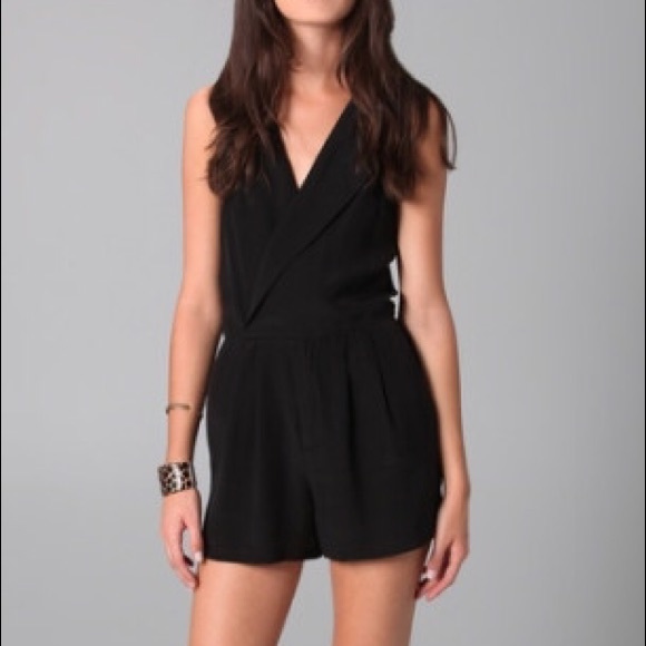 Bebe Romper/ black & white shorts bundle