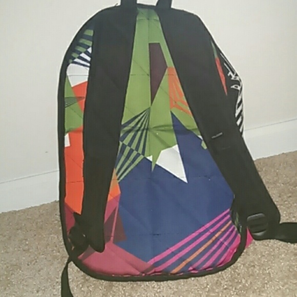 Multi color volcom backpack
