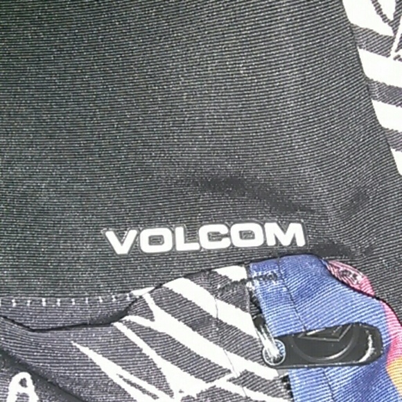 Multi color volcom backpack