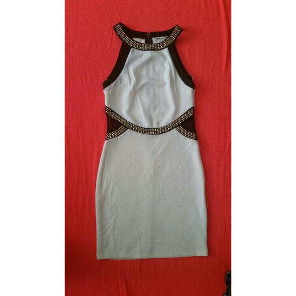 Charlotte Russe mesh cut-out bodycon dress
