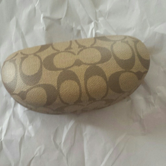 Coach case for sunglasses