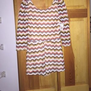Chevron Romper