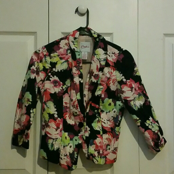 Floral Blazer