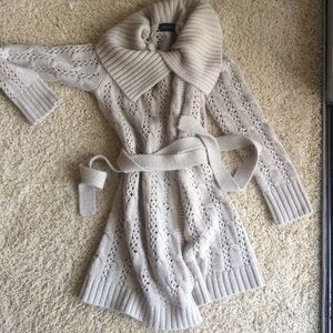 Limited size XS wrap sweater