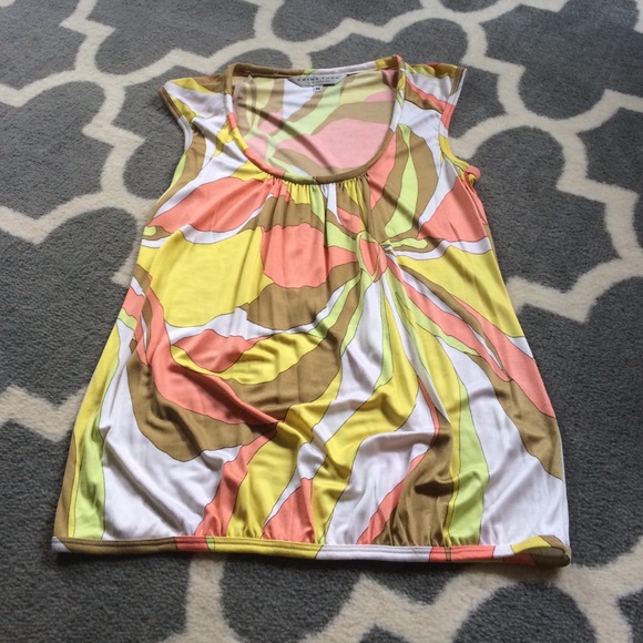 Trina Turk silk printed top