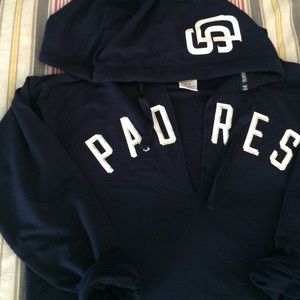 PINK by VS San Diego Padres slouchy hoodie