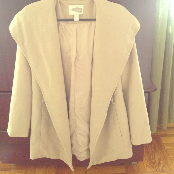 Beige medium jacket