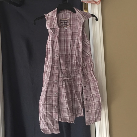 Guess shirt vest