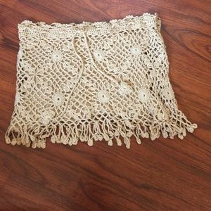 Crochet Mini - perfect beach skirt