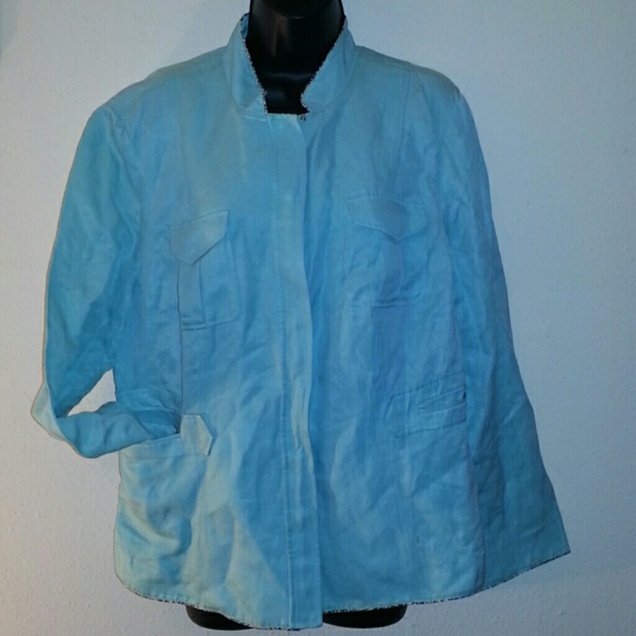 Pretty blue jacket 14w