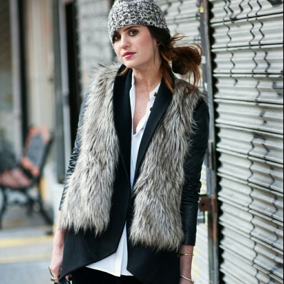 Get The Look: Fur Vest !