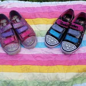 Sketchers little girls shoes