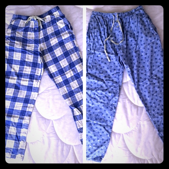 💥SOLD💥Planet Sleep Blue Pajama Pants Duo