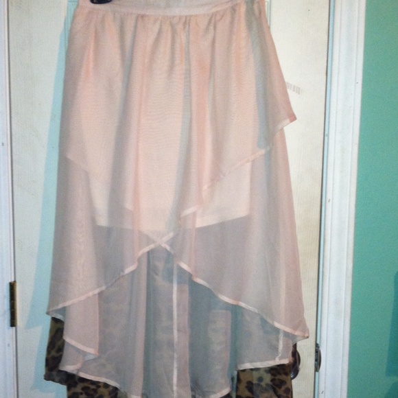 High low skirt