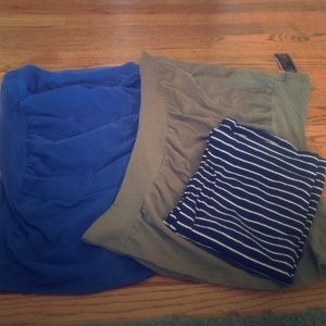 Set of 3 tube tops