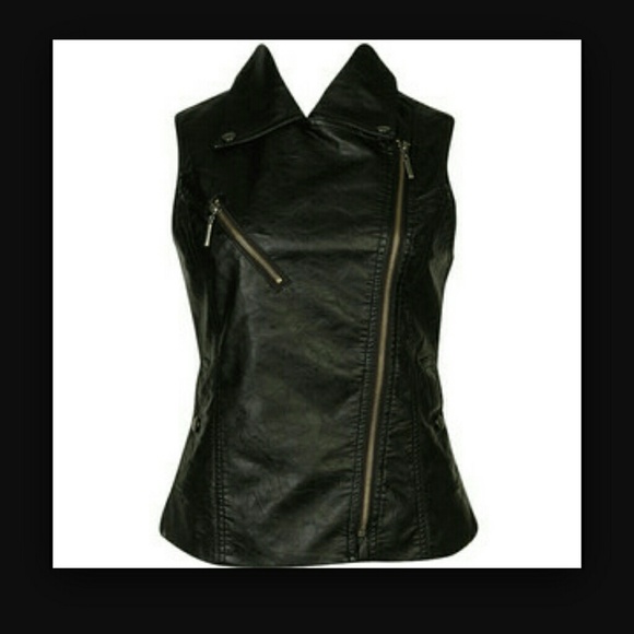 Forever 21 Leather Vest
