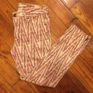 Free People zip ankle jeans