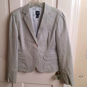 🌸 GAP Seersucker Blazer 🌸