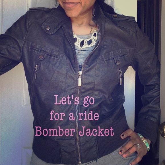 Be kind to animals--Faux Leather Jaket